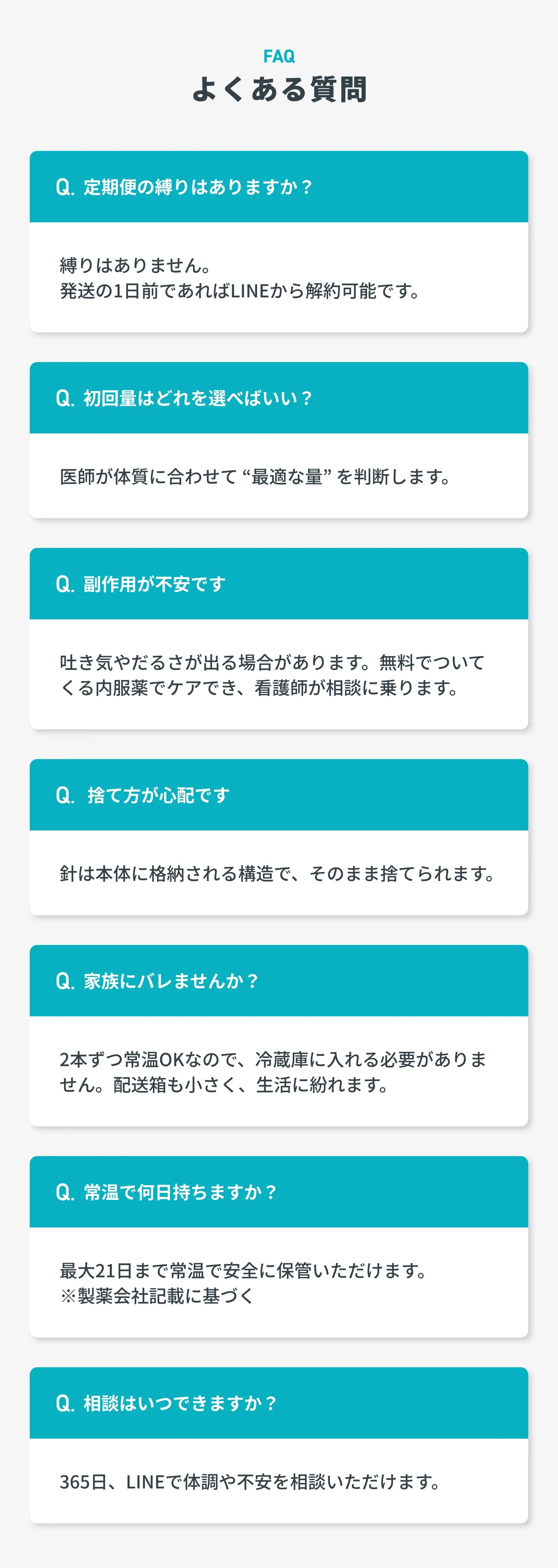 FAQ よくある質問